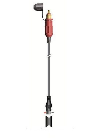 OptiMATE Tecmate Zubehör O9 (SAE-79)12V Stecker für Bordsteckdose DIN Autoverbindung 1,2m (wasserdic