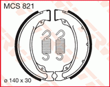 MCS821: Lucas Bremsbacken hinten MCS821