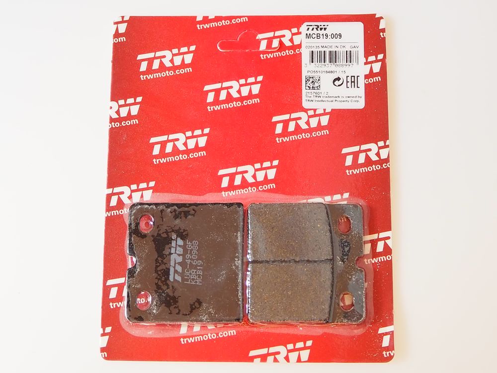 Lucas TRW MCB019 Brake Pads – Compatible With BMW R 100 & Moto Guzzi – High-Quality Replacement