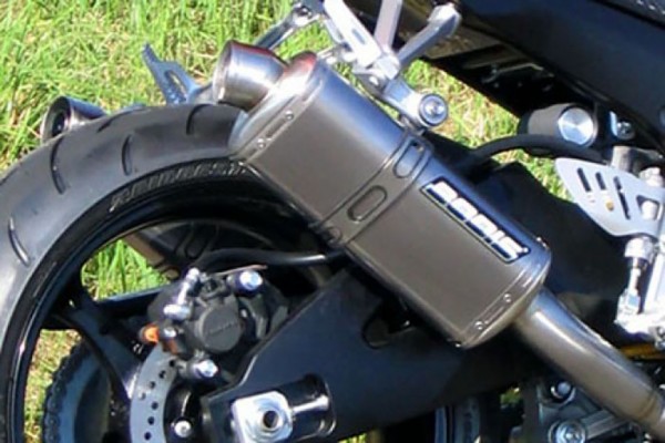 Bodis SB1-S Auspuff Slip-On-Satz 4-2 passend für Suzuki GSX-R 1000, Baujahre: 2007-2008
