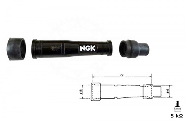 Zündkerzenstecker NGK SD05F - stock[8022]