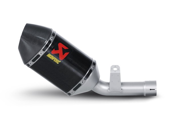 Akrapovic Slip On Schalldämpfer Carbon passend für Suzuki GSX-R 600 / 750; Baujahre: 2006-2007