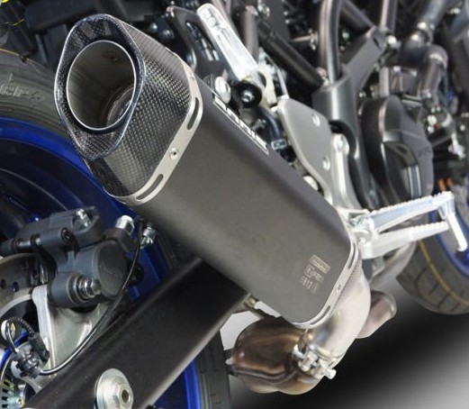 Bodis Auspuff P-Tec IIN Endschalldämpfer passend für Suzuki SV 650 Baujahre: 2016-2024