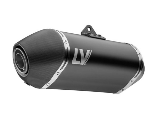LeoVince Schalldämpfer LV-14 BLACK EDITION SlipOn Auspuff passend für CF MOTO 450 MT Bj.2024