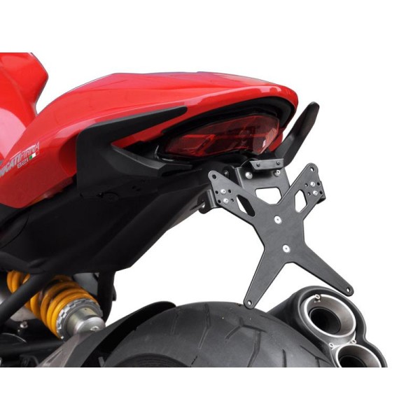 ZIEGER X-Line Kennzeichenhalter passend für Ducati Monster 1200 / Monster 1200 S; Baujahre: 2014-201