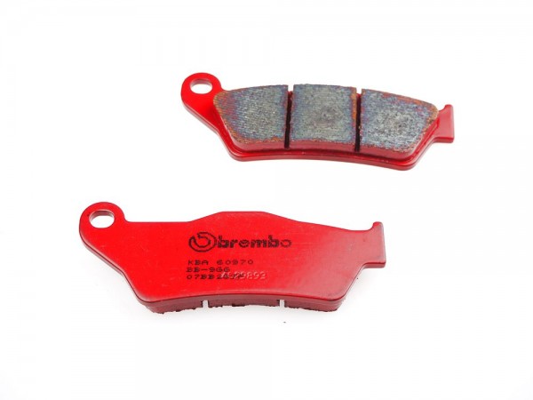 Brembo Standard Bremsbelag hinten Sinter 07BB28SP passend für BMW 1200 HP2 Megamoto (Bj.07-)