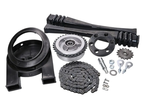 Antriebskit Kettensatz passend für Simson KR-50 Schwalbe KRO RH50 - 14 Teile
