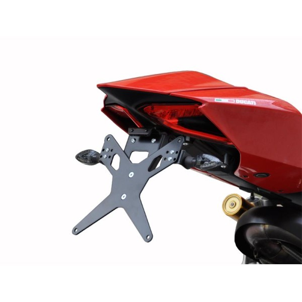 ZIEGER X-Line Kennzeichenhalter passend für Ducati 899 / 959 / 1199 / 1299 Panigale; Baujahre: 2012-