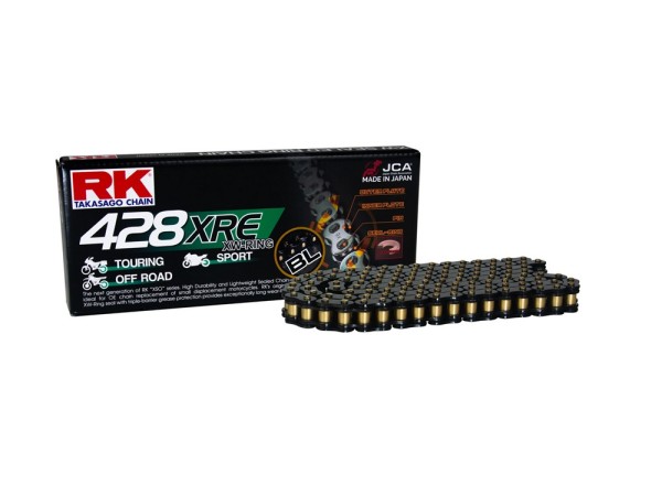 Motorradkette RK 428 XRE XW-Ring Kette Wunschlänge