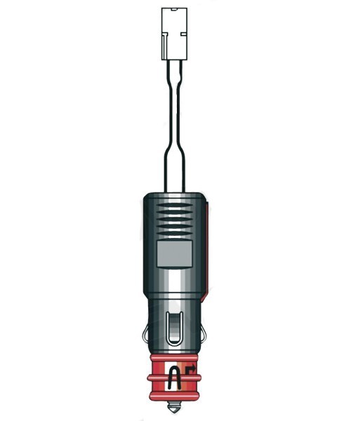 OptiMATE Tecmate Zubehör TM-72 (KET) Stecker Bordsteckdose und Zigarettenanzünder