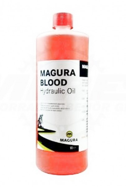 Magura 2702144 0721631 | Magura (Royal) Blood Hydrauliköl - rot / blau 1 Liter Flasche