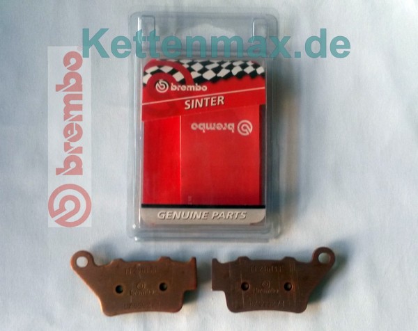 Brembo Standard Bremsbelag hinten 07BB0258 passend für Aprilia Pegaso Trail 660 (Bj.05-)