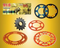 DID Kettensatz passend für KTM 620 SC Super Competition Bj 95 bis 96 mit DID520VX3 Kette DID Kettensatz passend für KTM 620 SC Super Competition Bj 95 bis 96 mit DID520VX3 Kette