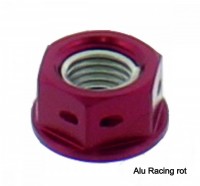 Vorschau: Mutter Kettenrad M10x1.25 blau rot schwarz titan Alu Vorschau: Mutter Kettenrad M10x1.25 blau rot schwarz titan Alu