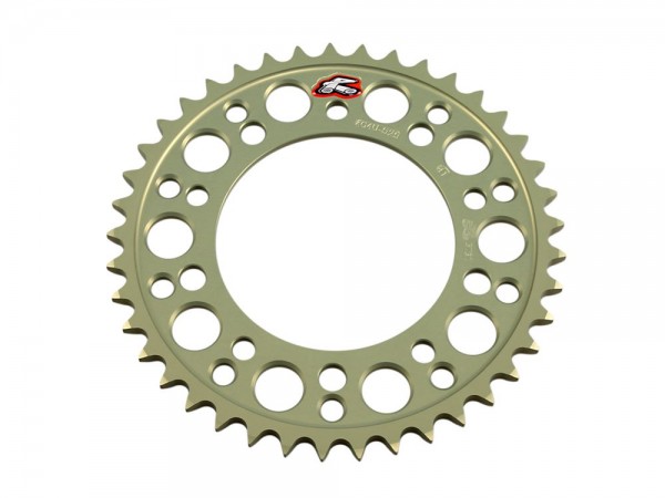 Kettenrad Alu 41 42 43 Zähne (525) von Renthal passend für Yamaha YZF-R1 RN32 RN49 RN65 / Niken