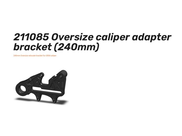 Moto-Master Bremssattel Oversize Adapter 240 hinten - 211085
