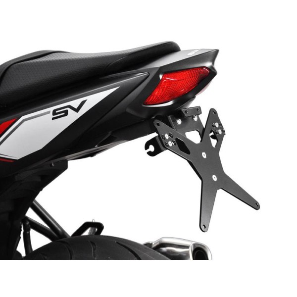 ZIEGER X-Line Kennzeichenhalter passend für Suzuki SV 650; Baujahre: 2016-2022